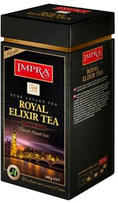 Impra Tea Royal Elixir Knight Czarna Liściasta w Puszce 200g