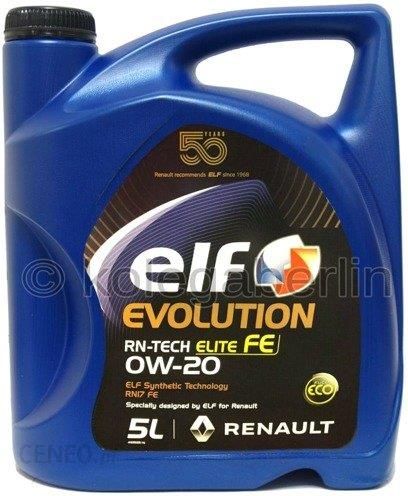 Olej silnikowy Elf Evolution RNTech Elite FE 0W20 5L