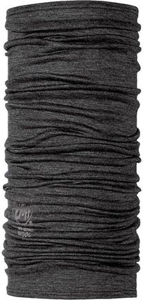 Buff Chusta Wielofunkcyjna Merino Wool Solid Grey Grafitowy