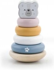 Zdjęcie Viga Toys Piramidka Edukacyjna Miś Polarny Polarb (44005) - Czempiń