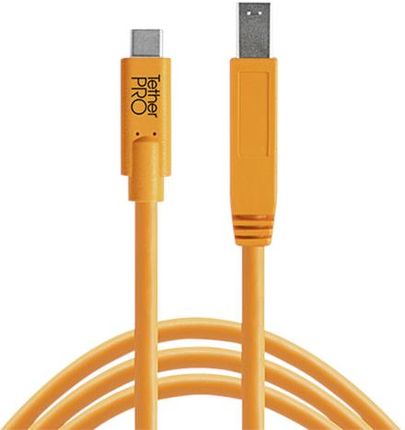 Tether Tools USB-C na 3.0 Male B 4,60m pomarańczowy
