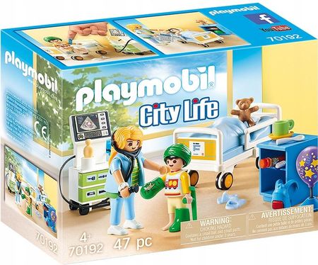 Playmobil 70192 City Life Pokój Szpitalny