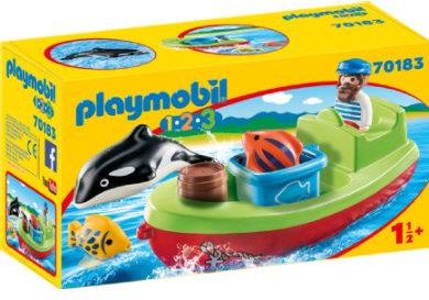 Playmobil 70183 Marynarz Z Łodzią Rybacką