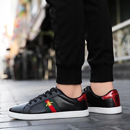 Klasyczne buty unisex w stylu Gucci czarny r.37 - Ceny i