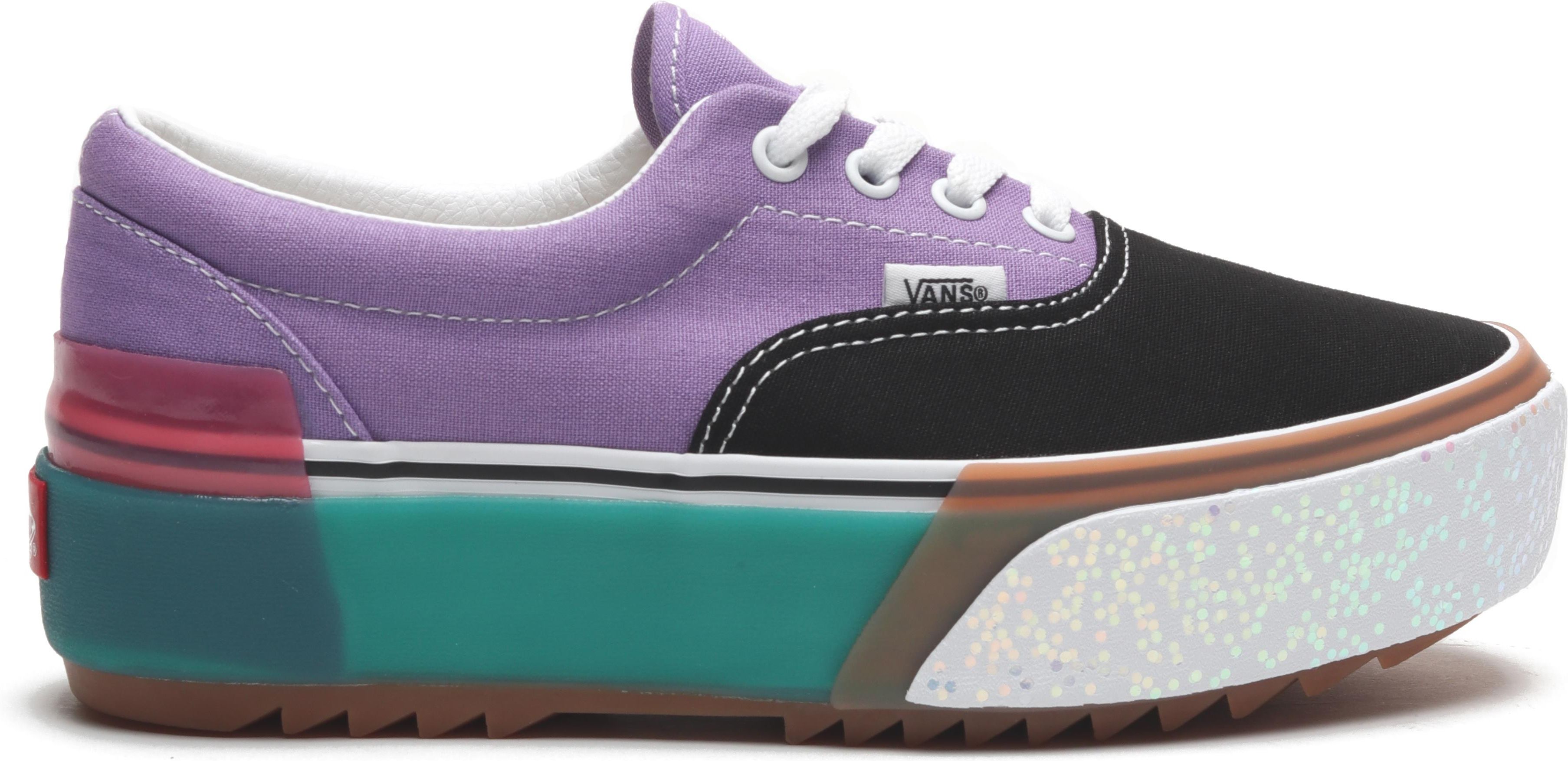 Vans Confetti Era Stacked Tenisówki Fioletowy Wielokolorowy 38,5 Ceny