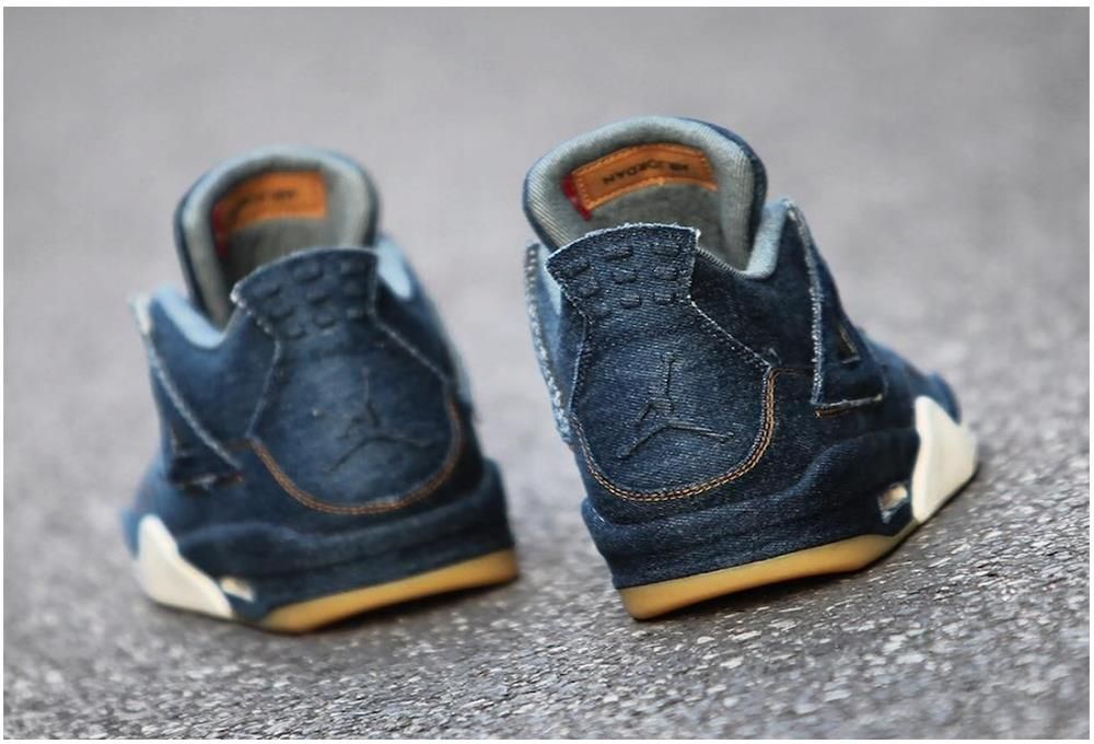 Levi's x Air Jordan 4 Retro Denim AO2571-401 R.46 - Ceny i