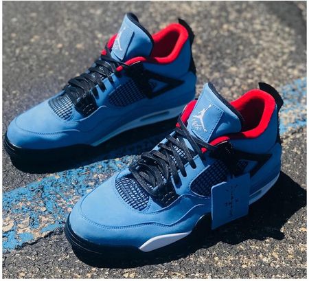 シューズ(男性用) Air Jordan 4 Cactus Jack Air Jordan Air Jordan 4 Retro Travis Scott Cactus Jack (308497-406