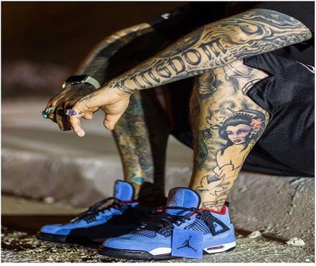 シューズ(男性用) Air Jordan 4 Cactus Jack Air Jordan 4 Retro x Travis Scott 