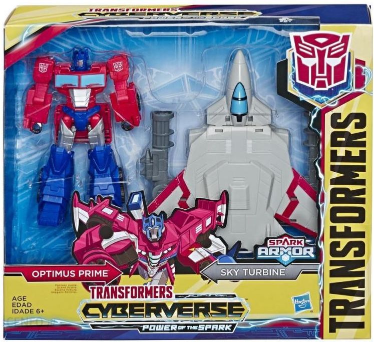 Transformers Figurka Cyberverse Spark Optimus Prime Ceny I Opinie Ceneo Pl