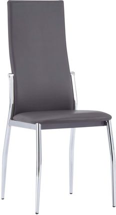 vidaXL Krzesła 4Szt Szare (281657)