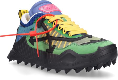 Off-White Mężczyźni Trampki niskie mesh skóra nappa Logo Off-White Mężczyźni Trampki niskie mesh skóra nappa Logo