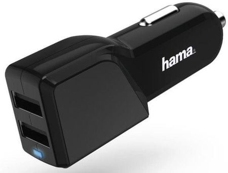 HAMA 2xUSB Czarny (178381)