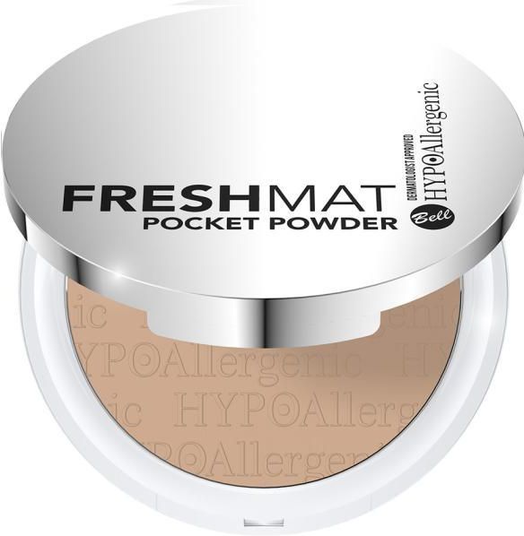 Bell Hypoallergenic Puder Matujący W Kamieniu Fresh Mat Pocket Nr 04 11g Opinie i ceny na Ceneo.pl