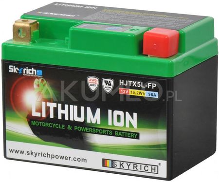 litowo-jonowy Skyrich Lithium ION HJTX5L-FP 12V 19.2Wh/1.6Ah 96A 