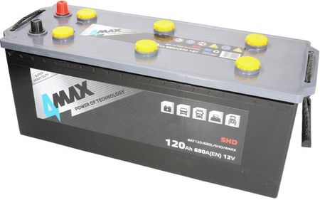 4MAX BAT120/680L/SHD/4MAX