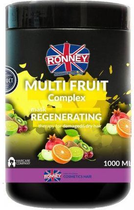 Ronney Multi Fruit Complex Professional Mask Regenerating Regenerująca Maska Do Włosów Zniszczonych 1000ml