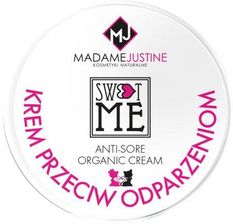 Madame Justine Sweet Me Anti-Sore Organic Cream Krem Przeciw Odparzeniom 50ml - zdjęcie 1
