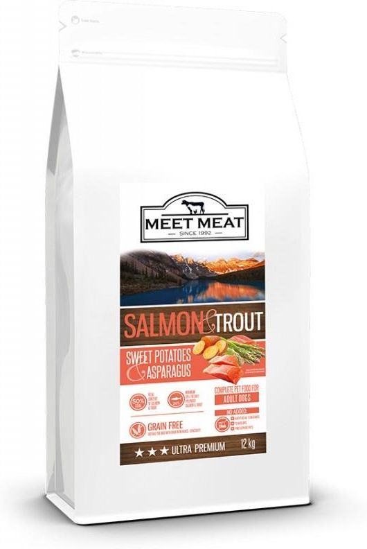 Karma Meet Meat Salmon&Trout 12Kg Ceny i opinie Ceneo.pl