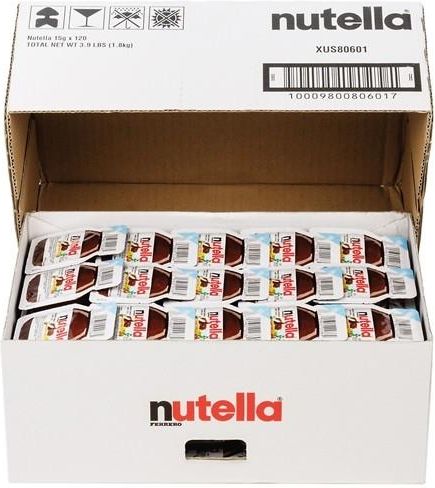 Nutella Krem Orzechowo Kakaowy Mini 15gx120szt