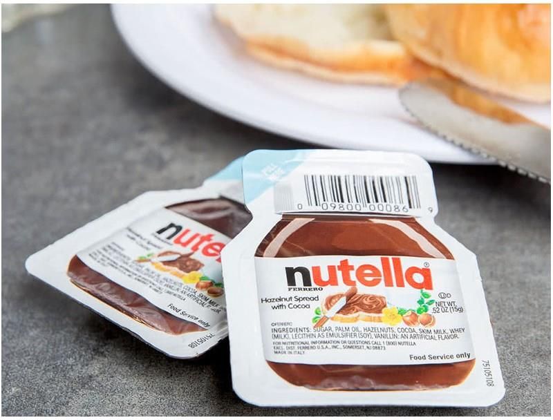 Nutella Krem Orzechowo Kakaowy Mini 15gx120szt - zdjęcie 2 Nutella Krem Orzechowo Kakaowy Mini 15gx120szt