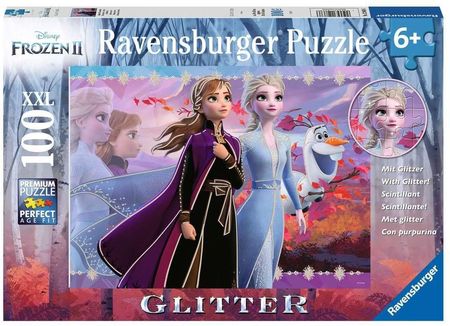 Ravensburger Disney Kraina Lodu 2 Puzzle brokatowe XXL 100