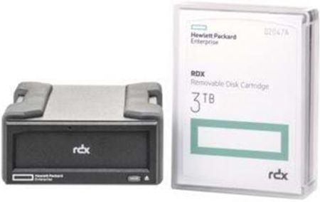HP  E RDX REMOVABLE DISK BACKUP SYSTEM - POZOSTALE - CECHA N/A - USB 3.0 - CZARNY (P9L72A)