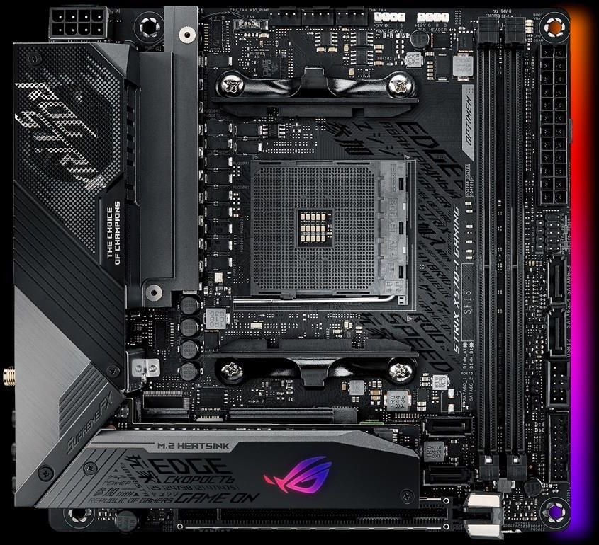 фото Материнская плата Asus ROG Strix X570-I Gaming 3