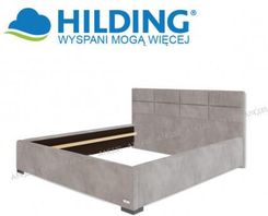 Hilding Łóżko tapicerowane PREPPY 95 180X200 cm Tkanina Grupa I Nóżki Metalowe trójkąt miedź