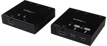 STARTECH.COM  HDMI OVER CAT6 EXTENDER WITH 4-PORT USB HUB - 165 FT (50M) - 1080P (ST121USBHD)