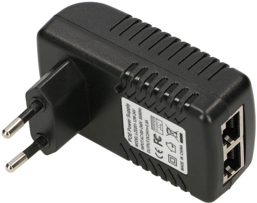 EXTRALINK POE-24-12W 24V 12W 0.5A POWER ADAPTER WALL PLUG (EX14213) - zdjęcie 1 EXTRALINK POE-24-12W 24V 12W 0.5A POWER ADAPTER WALL PLUG (EX14213)