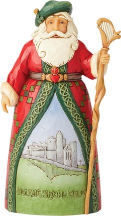 Jim Shore Mikołaj Figurka Celtyckie Życzenia Bożonarodzeniowe 6004237