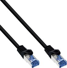 Zdjęcie INLINE   KABEL SIECIOWY PATCH CAT.6A, S/FTP, PE OUTDOOR, CZARNY, 1.5M (72814S) - Jastarnia
