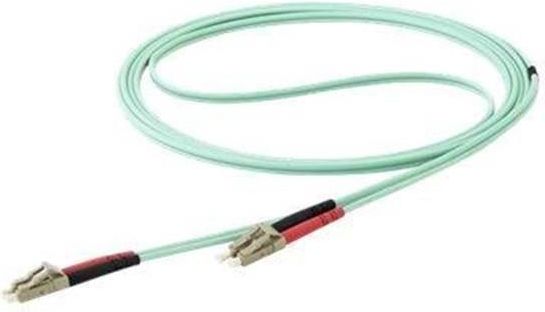 STARTECH.COM 15M OM4 LC TO LC MULTIMODE DUPLEX FIBER OPTIC PATCH CABLE ...