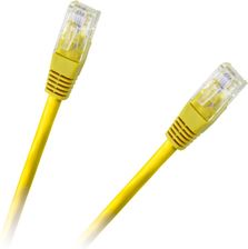 INNE 10 SZT. PATCHCORD KABEL UTP 8C WTYK-WTYK 0,5M CCA ŻÓŁTY  CAT.6E (A0002661)