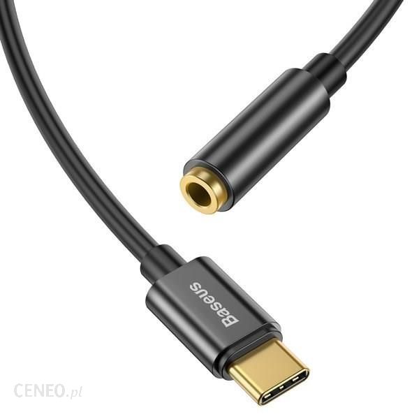Baseus L54 Adapter przejściówka z USB-C Type-C na Mini Jack 3.5mm CATL54-01