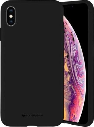 Mercury Mercury Silicone iPhone 11 Max czarny /black 