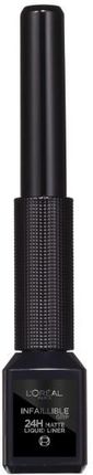 L'Oreal Paris Infaillible Grip 24H Matte Liquid Liner Eyeliner 01 Ink