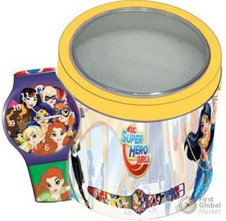 Cartoon Super Hero Girls Tin Box 504919
