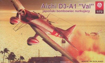 Plastyk Samolot Aichi D3A1 Val (S028)