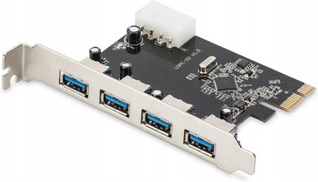 Kontroler Usb Digitus PCIe, 4x Usb 3.0, VL805