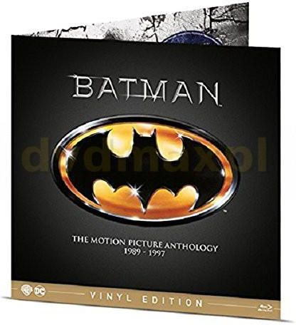 Film Blu Ray Batman Anthology 1989 1997 Batman Powrot Batmana Batman Forever Batman I Robin 4xblu Ray Ceny I Opinie Ceneo Pl