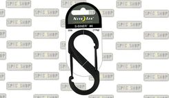 Zdjęcie Nite Ize S-Biner #4 Plastic Black Gate Czarny SBP4-03-01BG - Mikołów