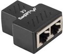 LANBERG ADS-RJ45-2RJ45-OS Lanberg adapter-złączka sieciowa RJ45 do 2x RJ45 ekranowana
