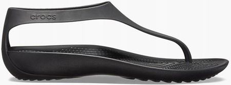 Crocs Serena Flip japonki 205468 czarne 38,5 - Ceny i opinie