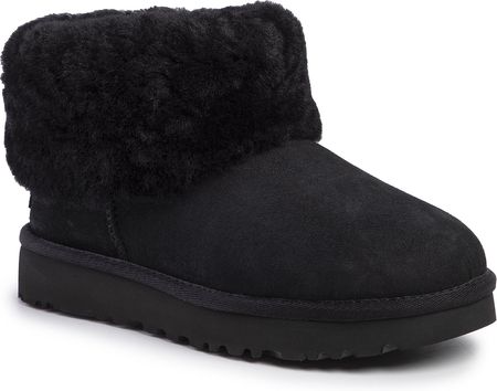 Buty UGG W Classic Mini Fluff 1106757 Blk Ceny i opinie