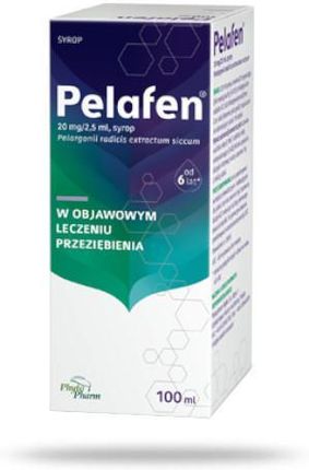 Pelafen 20 mg/2,5 ml syrop 100 ml