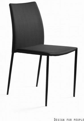 Unique Design Pvc Czarny Krzesło