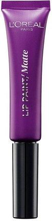 L'Oreal Paris Lip Paint Lacquer Błyszczyk do ust 207 Wuthering Purple 8 ml