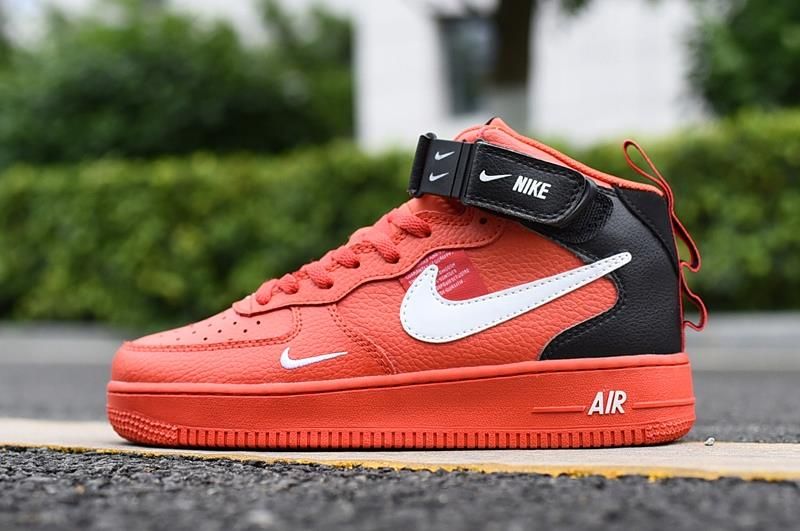 Nike air force 1 high outlet czerwone