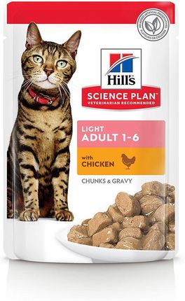 Hill'S Science Plan Adult Light Kurczak 12X85G